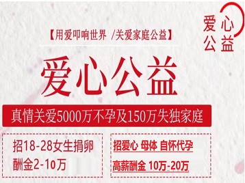 乳源捐卵助孕生子 爱心志愿者招募